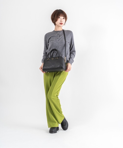 CHRISTIAN VILLA（クリスチャンヴィラ）の「【CHRISTIAN VILLA】ボストン バッグ　Ｌサイズ（ボストンバッグ・レディース・ブラック/アイボリー/ベージュ系その他/ダークブラウン/ブラウン・FREE）」の15枚目の写真