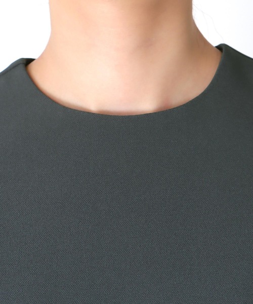 Jines（ジネス）の「チュールペプラムブラウス（シャツ/ブラウス・レディース・ブラック/グレー・38）」の18枚目の写真