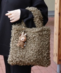 KOBE LETTUCE | [ Yuumiさんコラボ ]ファーバッグ(ハンドバッグ)