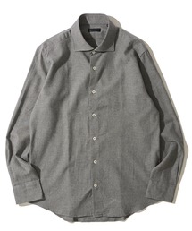 TETE HOMME（テットオム）の「ホリゾンタルカラー リラックスシルエットメランジシャツ（シャツ/ブラウス）」