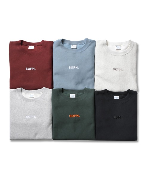 SOPH.（ソフ）の「Champion REVERSE WEAVE CREWNECK SWEAT（スウェット・メンズ・ボルドー/グリーン/オフホワイト/ブラック/ライトブルー/グレー・4/3/2/1）」の22枚目の写真