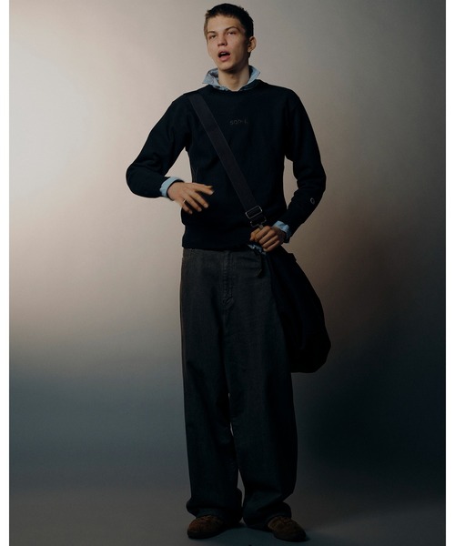 SOPH.（ソフ）の「Champion REVERSE WEAVE CREWNECK SWEAT（スウェット・メンズ・ボルドー/グリーン/オフホワイト/ブラック/ライトブルー/グレー・4/3/2/1）」の21枚目の写真