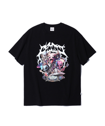 CRITIC（クリティック）の「ALIEN INVASION BAND T-SHIRTS BLACK（Tシャツ/カットソー）」