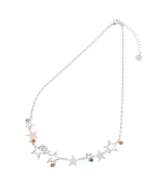 niko and...（ニコアンド）の「メニースターネックレス（ネックレス・レディース・イエロー/グレー・0）」の3枚目の写真