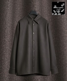 ≪残りわずか≫【WEB限定】+3.6℃ダウンファブリックL/Sシャツ |SETUP可能/大人気/+3.6℃ UP / 保温 / 静電気防止 / ストレッチ / ウォッシャブル/羽毛使用/冬服/起毛/防寒
