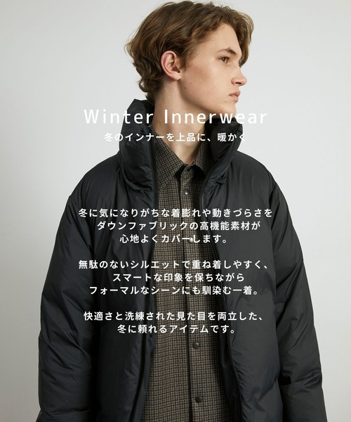 ≪残りわずか≫【WEB限定】＋3.6℃ダウンファブリックL/Sシャツ ｜SETUP