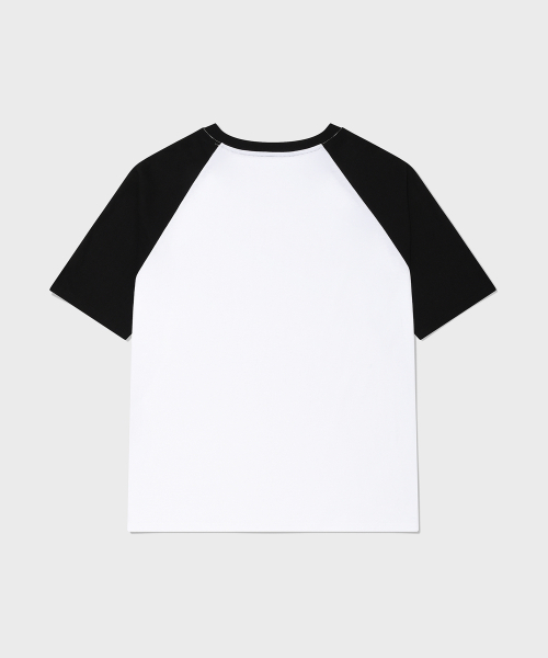 SAINTPAIN(セイントペイン)の「SP ハードウェア ラグラン半袖Tシャツ ホワイト(Tシャツ/カットソー・レディース・その他・MEDIUM/LARGE)」の2枚目の写真