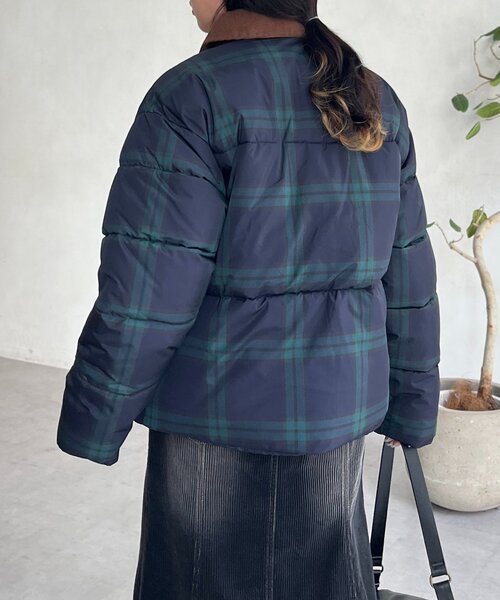 襟コーデュロイ撥水中綿ジャケット（ブルゾン）｜U.S. POLO ASSN