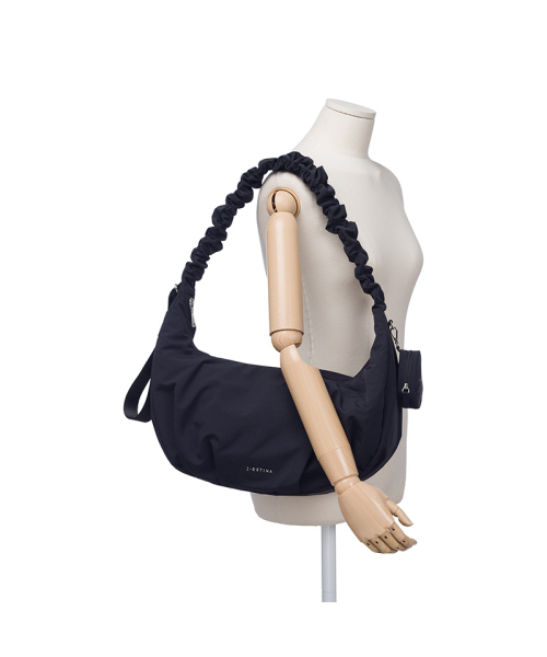 JESTINA（ジェイエスティナ）の「COY LG クロス BK (JHNEHE5BS177BK260)（メッセンジャーバッグ・レディース・ブラック・FREE）」の12枚目の写真