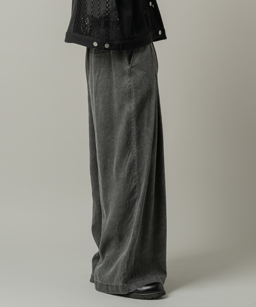CASPER JOHN（キャスパージョン）の「Lyocell 100 baggy pants/リヨセル100バギーパンツ（その他パンツ・メンズ・ブラック/グレー・LARGE/MEDIUM/SMALL/X-SMALL）」の20枚目の写真