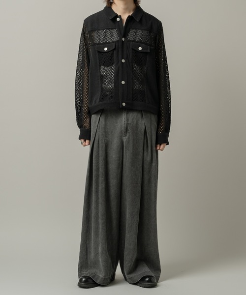 CASPER JOHN（キャスパージョン）の「Lyocell 100 baggy pants/リヨセル100バギーパンツ（その他パンツ・メンズ・ブラック/グレー・LARGE/MEDIUM/SMALL/X-SMALL）」の21枚目の写真