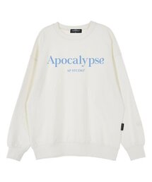 アポカリプスオーバーサイズドロップショルダースウェット_ホワイト