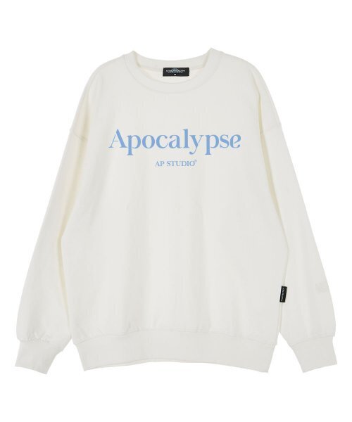 ASTRAL PROJECTION(アストラルプロジェクション)の「アポカリプスオーバーサイズドロップショルダースウェット_ホワイト(スウェット・メンズ・その他・LARGE/X-LARGE/XX-LARGE)」の1枚目の写真