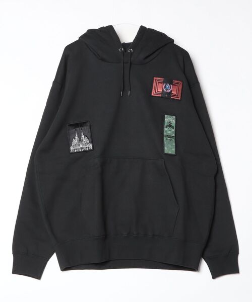Children of the discordance（チルドレン オブ ザ ディスコ-ダンス）の「Children of the discordance / dawn PATCH HOODIE / COTDCS-269（パーカー・メンズ・ブラック/オリーブ・3/1/2）」の2枚目の写真