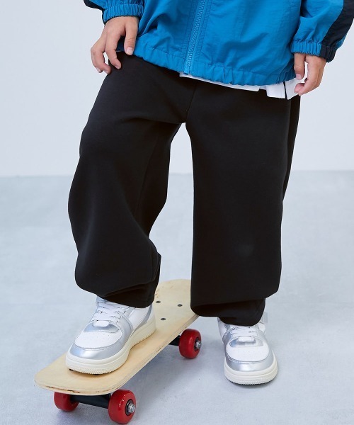 devirock(デビロック)の「速乾ドライ ルーズタック スウェットパンツ(スウェットパンツ・キッズ・グレー系/ブラック/ダークブルー・100cm/110cm/120cm/130cm/140cm/150cm/160cm)」の1枚目の写真