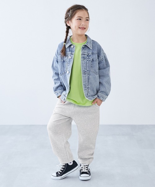 devirock(デビロック)の「速乾ドライ ルーズタック スウェットパンツ(スウェットパンツ・キッズ・グレー系/ブラック/ダークブルー・100cm/110cm/120cm/130cm/140cm/150cm/160cm)」の6枚目の写真