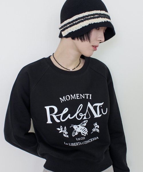 RUBATI(ルバティ)の「Honeybee Sweatshirt (BLACK)(スウェット・レディース・その他・size2/size1)」の3枚目の写真