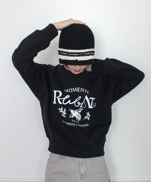 RUBATI(ルバティ)の「Honeybee Sweatshirt (BLACK)(スウェット・レディース・その他・size2/size1)」の4枚目の写真