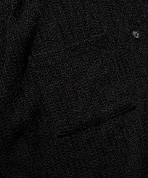 VASTIC(バスティック)の「ツーポケットニットカーディガン_ブラック(カーディガン/ボレロ・メンズ・その他・LARGE/MEDIUM)」の5枚目の写真