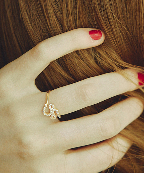 odul（オジュール）の「《WEB限定サイズあり》ODUL/オジュール SLOBE別注 サークルリング（リング・レディース・ゴールド・FREE/11/13）」の4枚目の写真