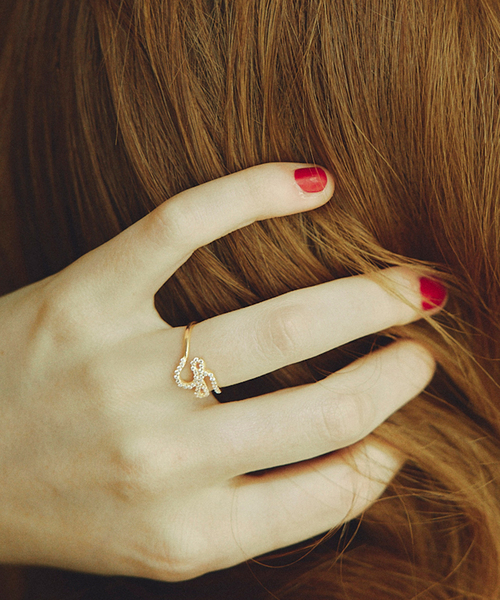 odul（オジュール）の「《WEB限定サイズあり》ODUL/オジュール SLOBE別注 サークルリング（リング・レディース・ゴールド・FREE/11/13）」の5枚目の写真