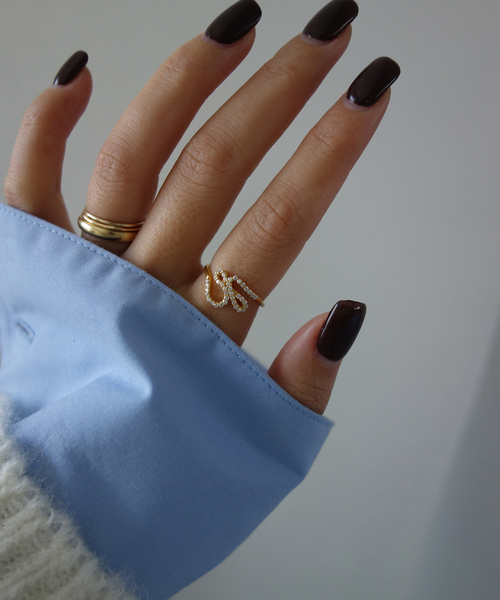 odul（オジュール）の「《WEB限定サイズあり》ODUL/オジュール SLOBE別注 サークルリング（リング・レディース・ゴールド・FREE/11/13）」の6枚目の写真