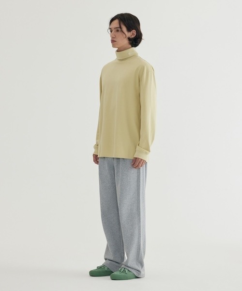 COVERNAT(カバーナット)の「SEMI-WIDE SIGNATURE SYMBOL SWEATPANTS(スウェットパンツ・メンズ・オートミール/ネイビー/杢グレー/ブラック・X-LARGE/LARGE/MEDIUM/SMALL/X-SMALL/XX-LARGE)」の6枚目の写真