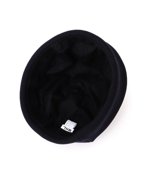DENSE WOOL MELTON（ニットキャップ/ビーニー）｜MHL.（エムエイチエル