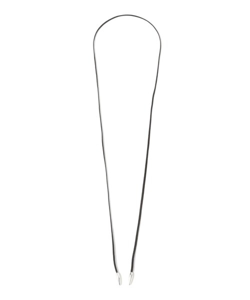 Demi-Luxe BEAMS(デミルクス ビームス)の「Lemme. / Ligature Choker コードネックレス(ネックレス・レディース・ブラック・ONE SIZE)」の1枚目の写真
