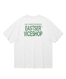 Vice Shop Half T - Melange White