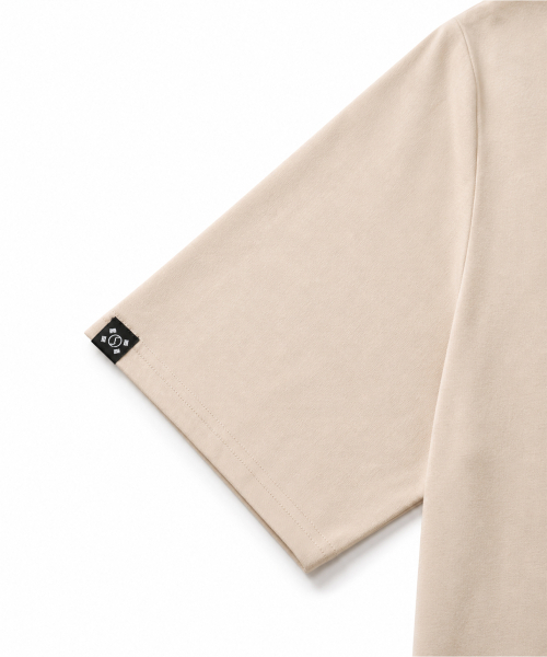 LENGAGEMENT（ランガージュマン）の「スモールハートリラックスフィットモーダル半袖Tシャツ[ベージュ]（Tシャツ/カットソー・レディース・その他・MEDIUM/LARGE/X-LARGE）」の5枚目の写真