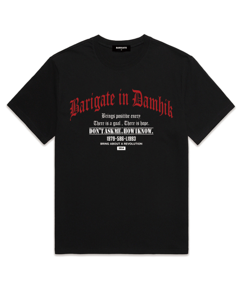 BARIGATE(バリゲート)の「L1993 半袖Tシャツ (BS026) ブラック(Tシャツ/カットソー・レディース・その他・SMALL/LARGE/X-LARGE/XX-LARGE/MEDIUM)」の1枚目の写真