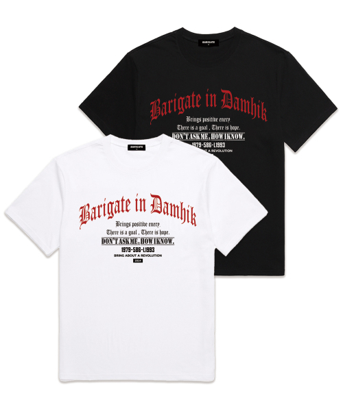 BARIGATE(バリゲート)の「L1993 半袖Tシャツ (BS026) ブラック(Tシャツ/カットソー・レディース・その他・SMALL/LARGE/X-LARGE/XX-LARGE/MEDIUM)」の3枚目の写真