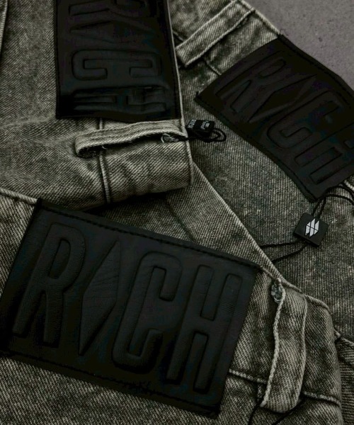 RICH(リッチ)の「【RICH】Cargo Wide Green Washed Short Pants / 【リッチ】ポケットカーゴデニムハーフパンツ(デニムパンツ・メンズ・カーキ・02/01)」の17枚目の写真