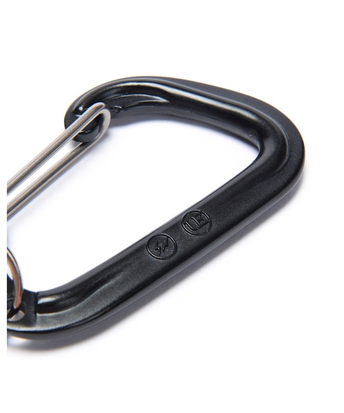 uniform experiment（ユニフォームエクスペリメント）の「ALMINIUM CARABINER（キーケース/キーアクセサリー・メンズ・シルバー/ブラック・FREE）」の6枚目の写真