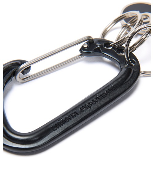 uniform experiment（ユニフォームエクスペリメント）の「ALMINIUM CARABINER（キーケース/キーアクセサリー・メンズ・シルバー/ブラック・FREE）」の7枚目の写真