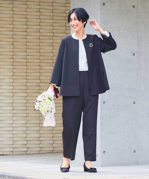 ファンクション2点セット セール】《洗える・シワになりにくい》2点セット 正解 Aラインフレア