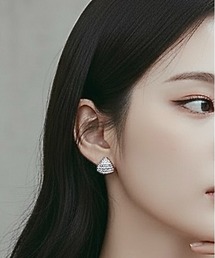 【Sonu jewelry（ソヌジュエリー）】グリッターしずくスタッドピアス son-pierc-23ｰ13