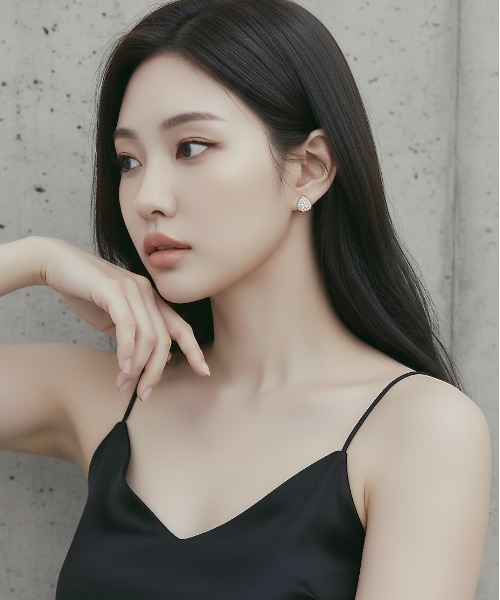 Burner(バーナー)の「【Sonu jewelry(ソヌジュエリー)】グリッターしずくスタッドピアス son-pierc-23ー13(ピアス(両耳用)・レディース・シルバー/ゴールド・FREE)」の6枚目の写真