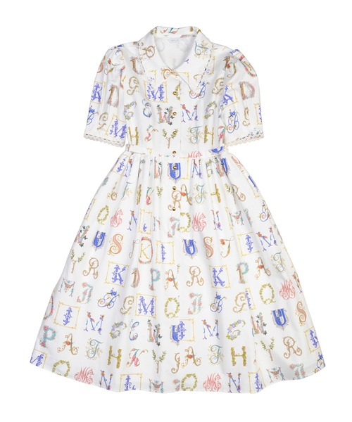 MILK（ミルク）の「Blooming イニシャル ドレス（ワンピース・レディース・A/B・FREE）」の3枚目の写真