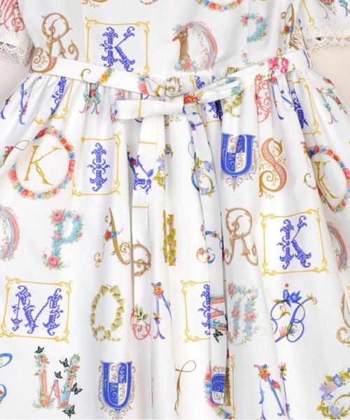 MILK（ミルク）の「Blooming イニシャル ドレス（ワンピース・レディース・A/B・FREE）」の10枚目の写真