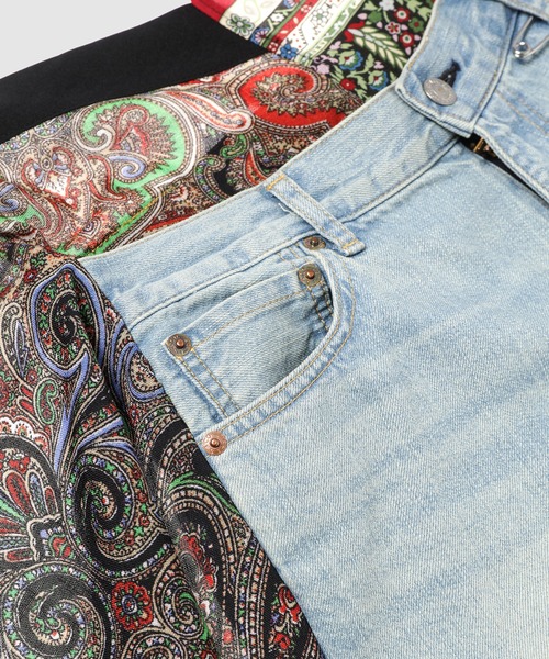 JUNYA WATANABE MAN(ジュンヤワタナベマン)の「Levi's W-NAME CUSTOMIZE DENIM(デニムパンツ・メンズ・インディゴブルー・S/M/L)」の5枚目の写真