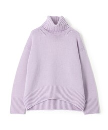 ファインウール タートルネックプルオーバー