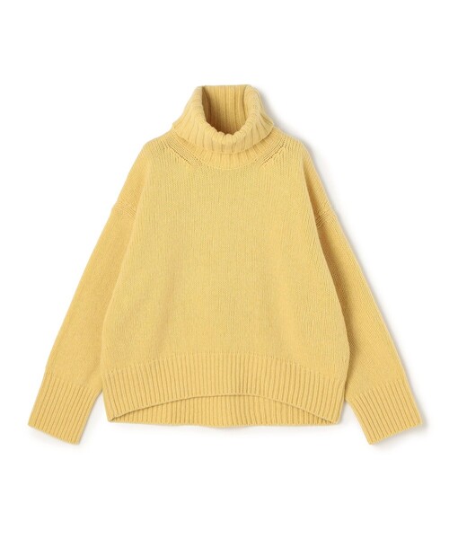 GALERIE VIE(ギャルリー ヴィー)の「ファインウール タートルネックプルオーバー(ニット/セーター・レディース・ライトブルー/グリーン/ベージュ系その他/イエロー/ブラック/グレー/ホワイト/ライトパープル/ダークブルー/チャコールグレー・M/S)」の10枚目の写真