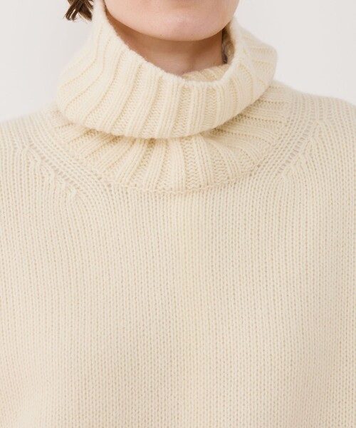 ファインウール タートルネックプルオーバー（ニット/セーター