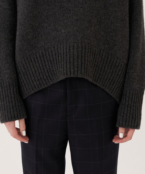 GALERIE VIE(ギャルリー ヴィー)の「ファインウール タートルネックプルオーバー(ニット/セーター・レディース・ライトブルー/グリーン/ベージュ系その他/イエロー/ブラック/グレー/ホワイト/ライトパープル/ダークブルー/チャコールグレー・M/S)」の21枚目の写真