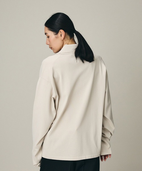 Chaos（カオス）の「Chaos(カオス)/エレルニットシャツカーディガン（カーディガン/ボレロ・レディース・アイボリー/ネイビー・FREE）」の19枚目の写真