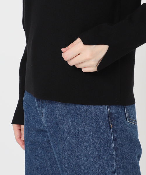 B.C STOCK(ベーセーストック)の「《追加》ウォッシャブル / ソウバリボートネックプルオーバー(ニット/セーター・レディース・チャコールグレー/ブラック/ネイビー/ベージュ/ブラウン・FREE)」の21枚目の写真