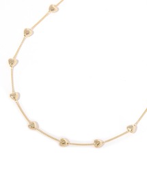 Heather | ミニハートネックレス　636711(ネックレス)