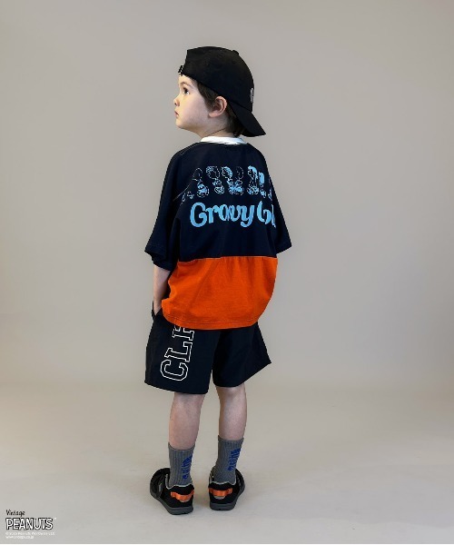 GROOVY COLORS（グルービーカラーズ）の「Nylon Taffeta Shorts（その他パンツ・キッズ・ブラック・125/115）」の5枚目の写真